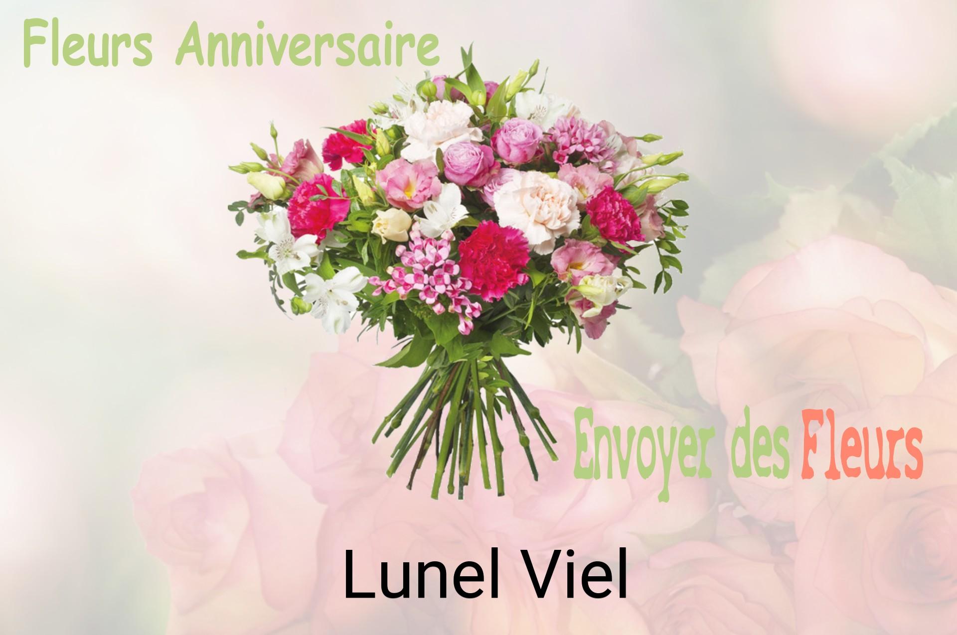 Bouquet de fleurs d’anniversaire livré à Lunel-Viel